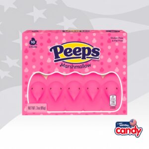 Peeps Pink Chicks 10 Pack 3oz (85g)