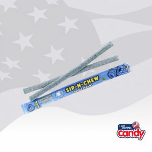 Sour Punch Sip-N-Chew Blue Raspberry 0.9oz (26g)