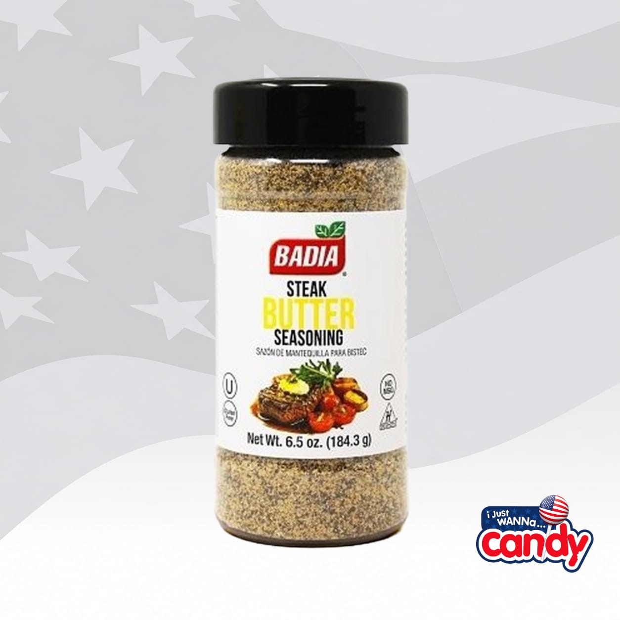 Badia Steak Butter Seasoning 6.5oz (184.3g)