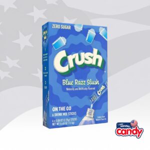 Crush Singles To Go Blue Razz Slush 0.48oz (13.5g)