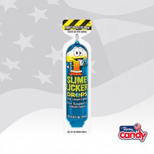 Toxic Waste Slime Licker Drops Blue Razz 0.8oz (23g)