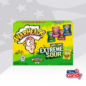 Warheads Extreme Sour Hard Candy Theatre Box 1.5oz (42g)