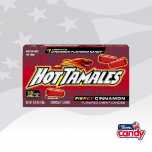 Hot Tamales Fierce Cinnamon Theatre Box 4.25oz (120g)