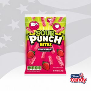 Sour Punch Bites Strawberry 5oz (142g)