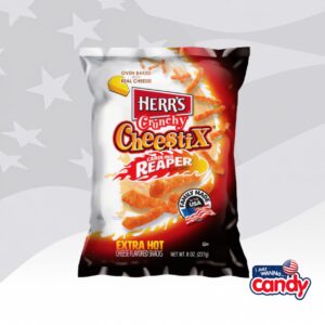 Herrs Caroline Reaper Crunchy Cheestix 8oz (227g)