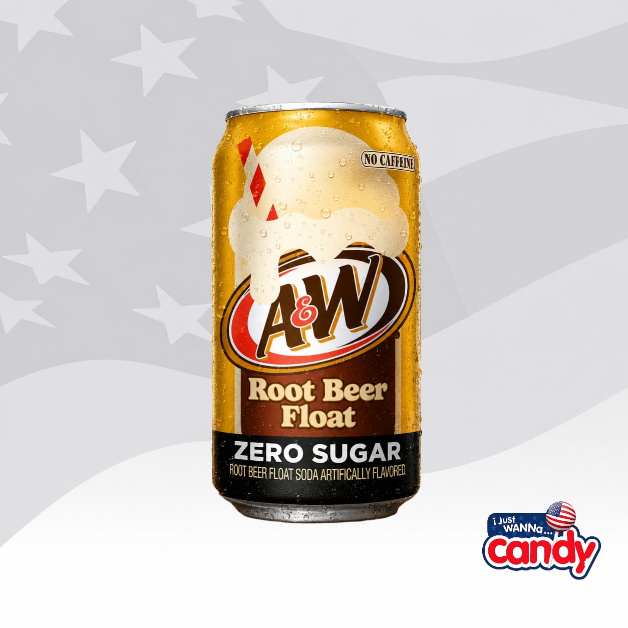 A&W Root Beer Float Zero Sugar 12fl.oz (355ml)