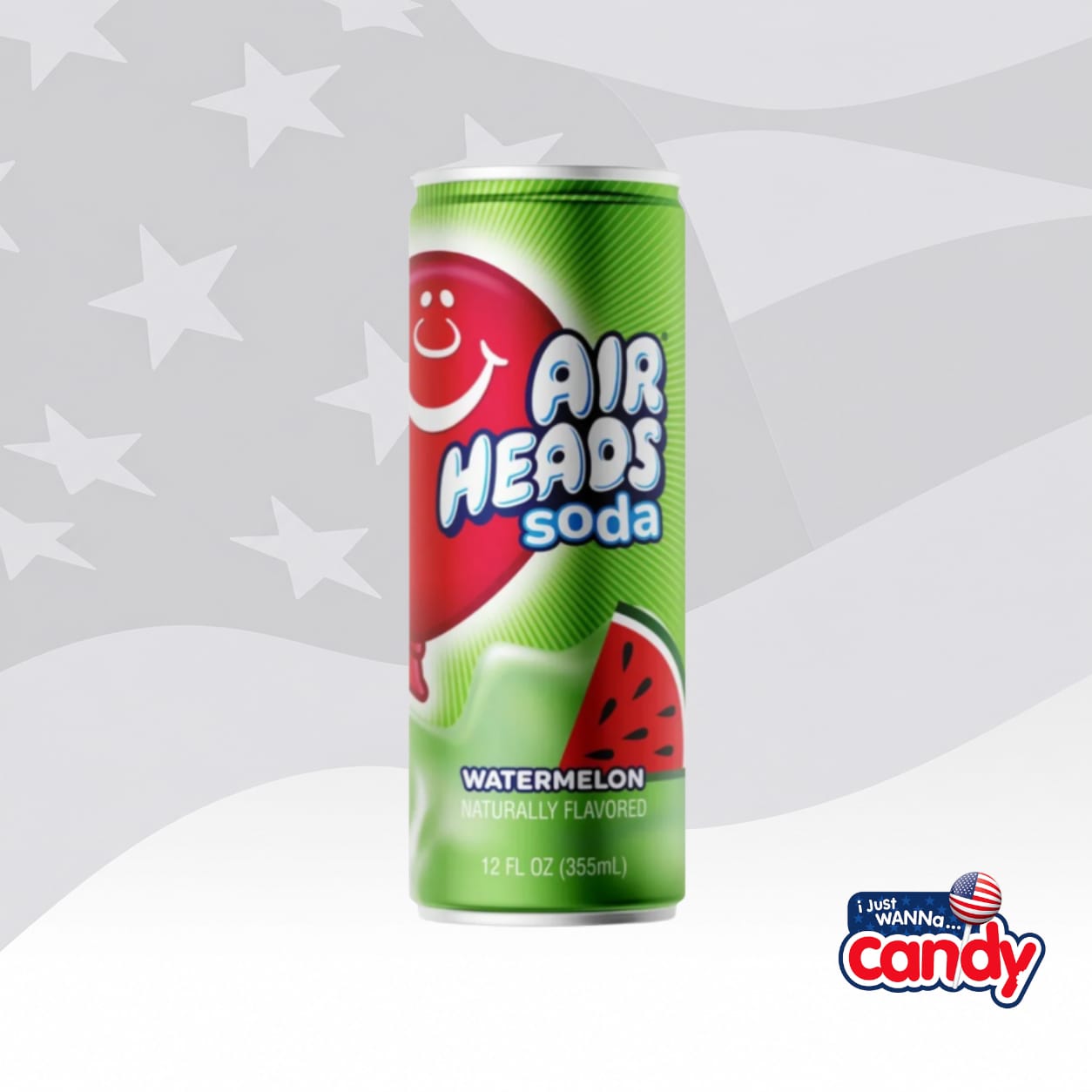 Airheads Soda Watermelon 12fl.oz (355ml)