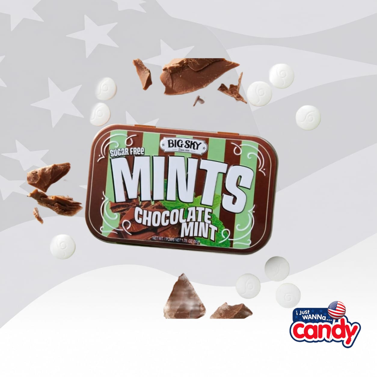 Big Sky Mints Chocolate Mint 1.76oz (50g) Canada
