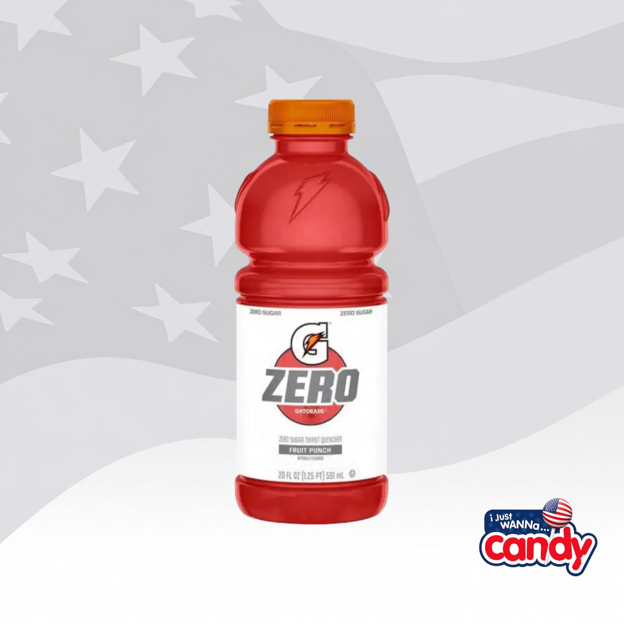 Gatorade Fruit Punch Zero 20fl.oz (591ml) USA