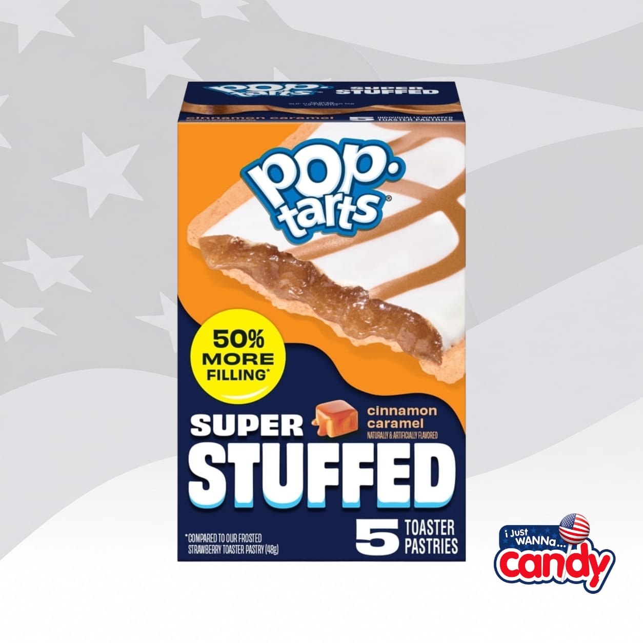 Pop Tarts Super Stuffed Cinnamon Caramel 10.9oz (310g)
