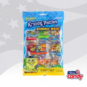 Spongebob Squarepants Krabby Patties Combo Meal Tray 2.6oz (74g)