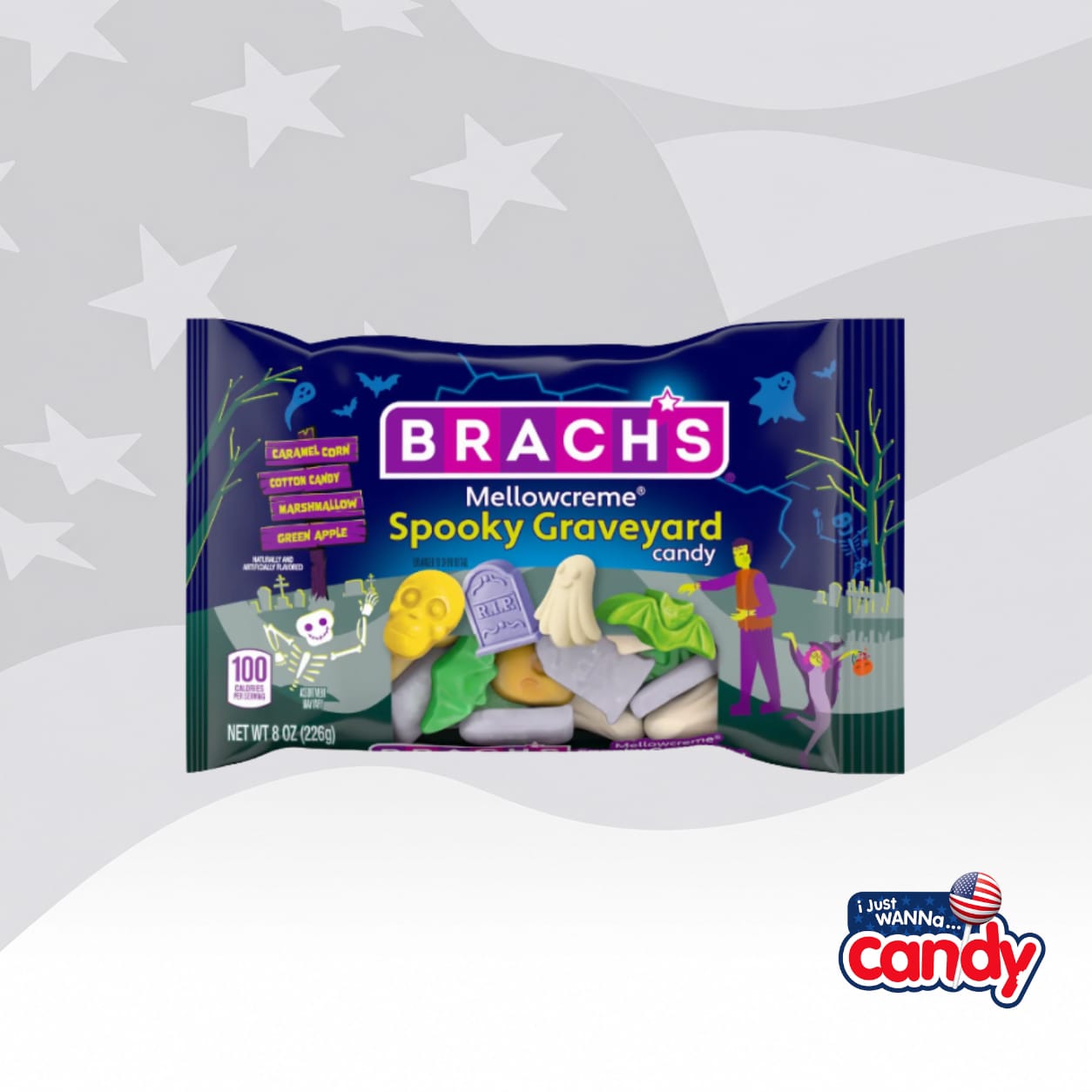 Brachs Spooky Graveyard Candy Corn 8oz (227g)