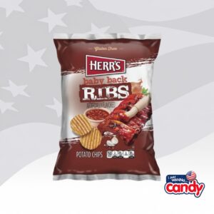 Herrs Baby Back Ribs Ripples 1.5oz (42.5g)