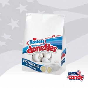 Hostess Donettes Mini Powdered Big Bag 10.oz (284g)