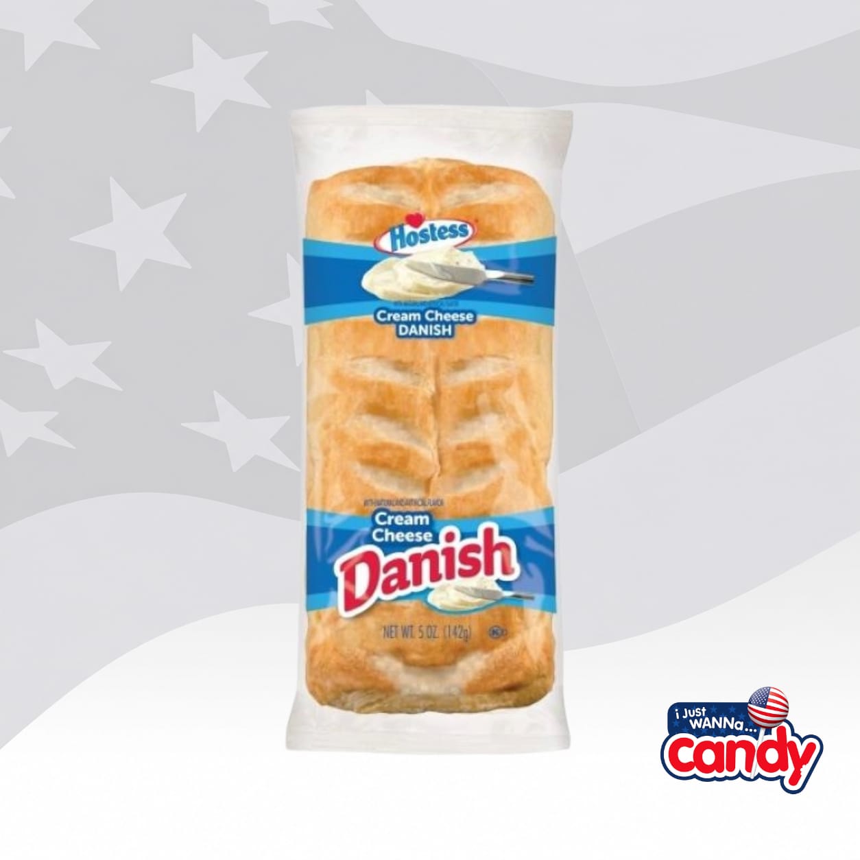 Hostess Iced Danish Cream Cheese 5oz (142g)