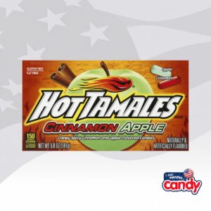 Hot Tamales Cinnamon Apple Theatre Box 4.25oz (120g)