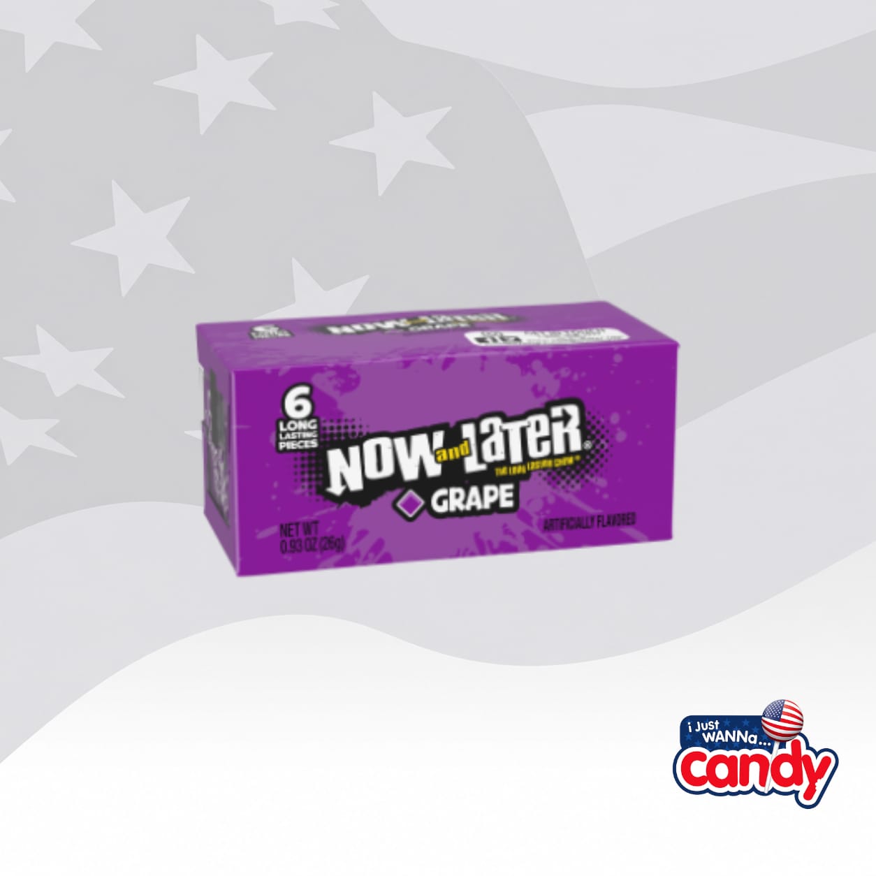 Now And Later Grape 0.93oz (26g)