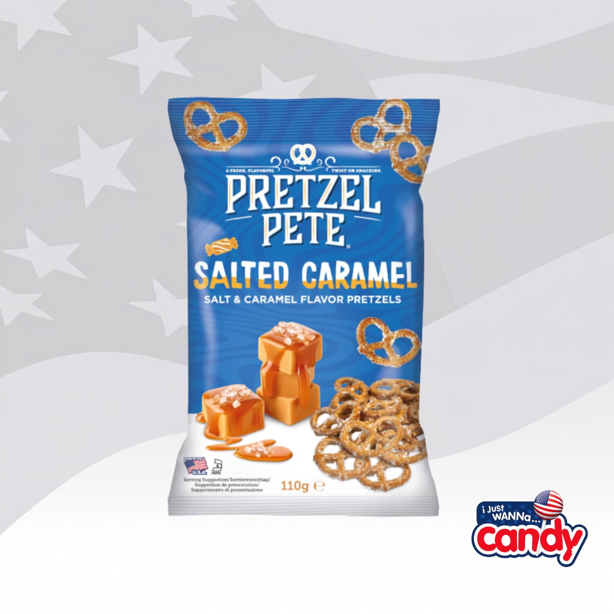 Pretzel Pete Salted Caramel Twists (110g)