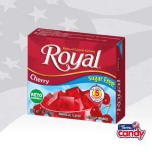Royal Cherry Gelatin Sugar Free 0.32oz (9g)