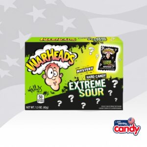 Warheads Extreme Mystery Hard Candy Theatre Box 1.5oz (42g)