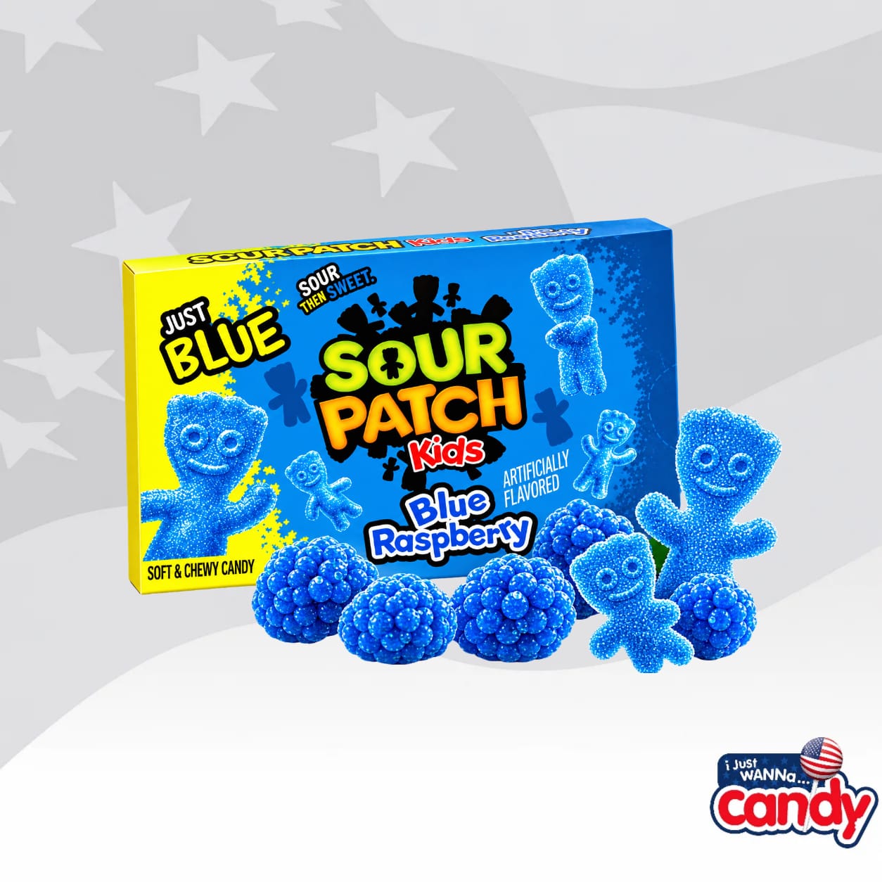Sour Patch Kids Blue Raspberry Theatre Box 3.5oz (100g)