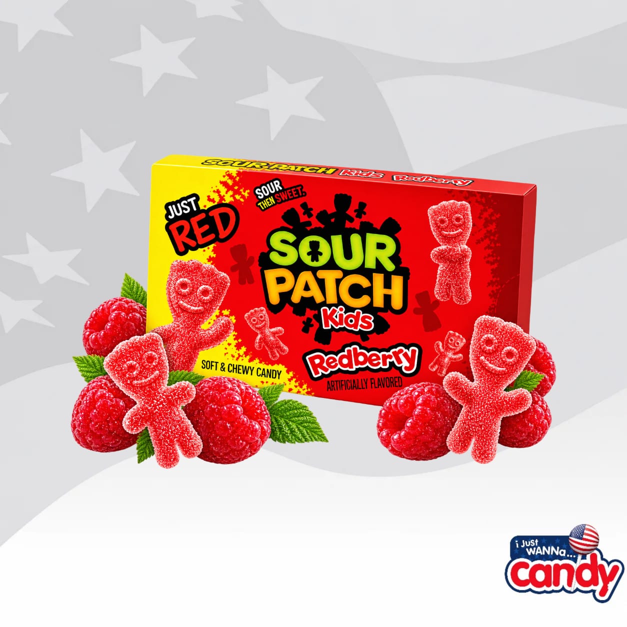 Sour Patch Kids Redberry Theatre Box 3.5oz (100g)