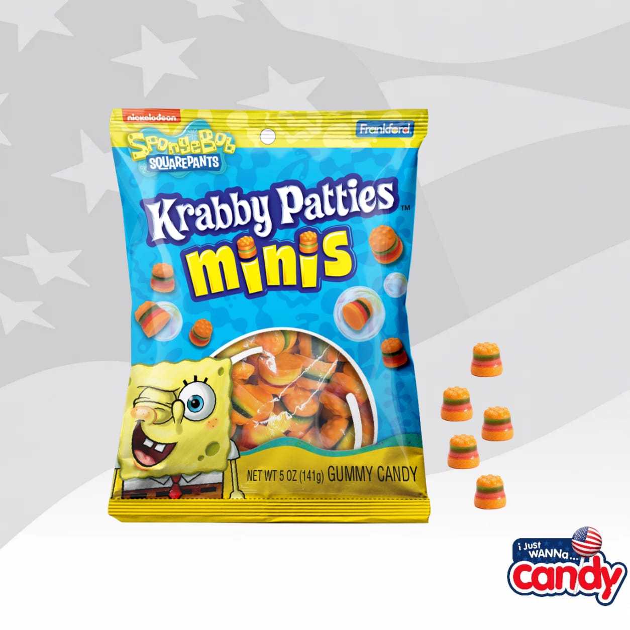Spongebob Squarepants Krabby Patties Minis 5oz (141g)
