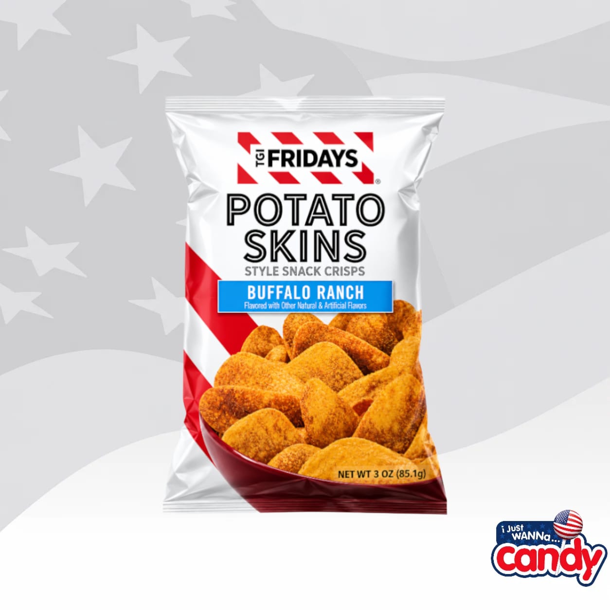 TGI Fridays Buffalo Ranch Potato Skins 3oz (85.1g)