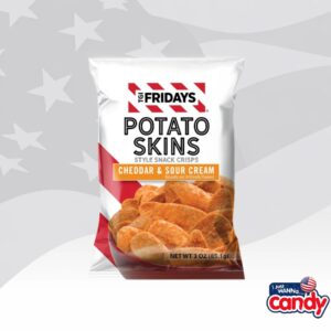 TGI Fridays Cheddar And Sour Cream Potato Skins 3oz (85.1g)